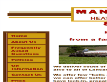 Tablet Screenshot of manorfuels.com